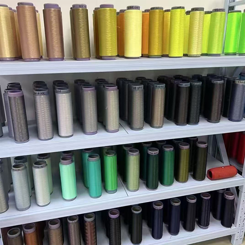 色付きの重いメッシュ糸dty